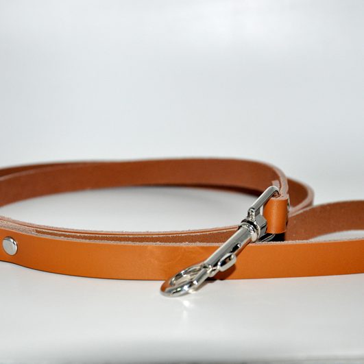 High grade premier Cattle leather collar and leash - Enthun