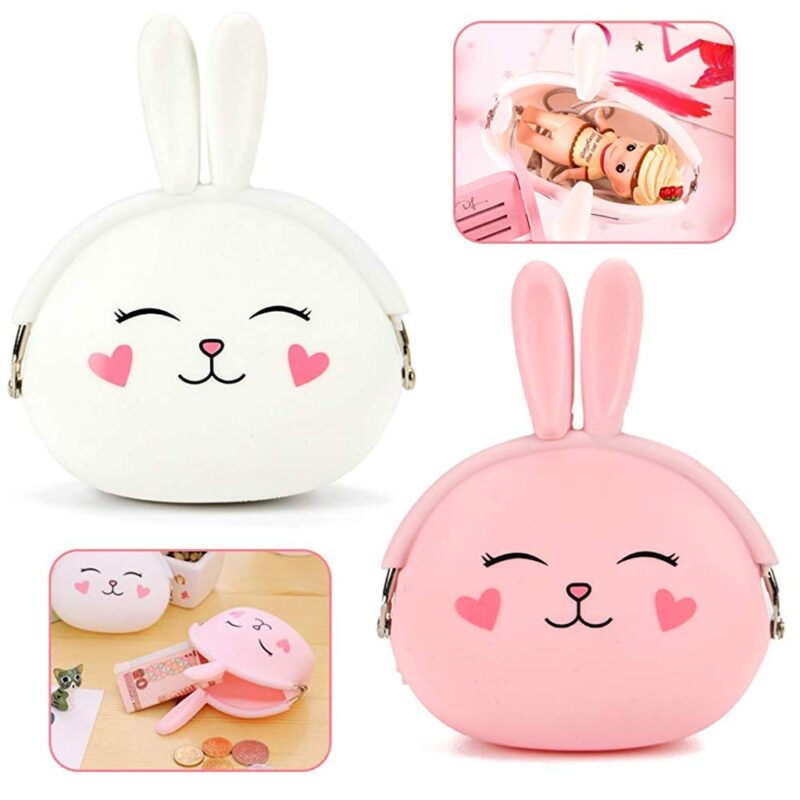 girl silicone coin purse