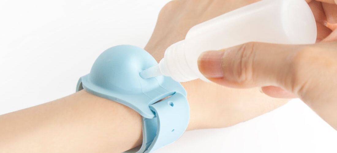 silicone Hand Sanitizer wristband