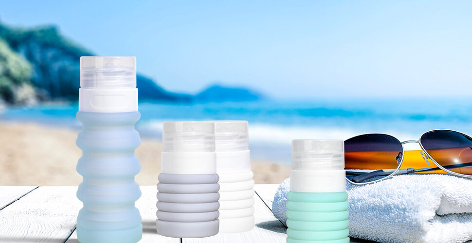 silicone travel bottles