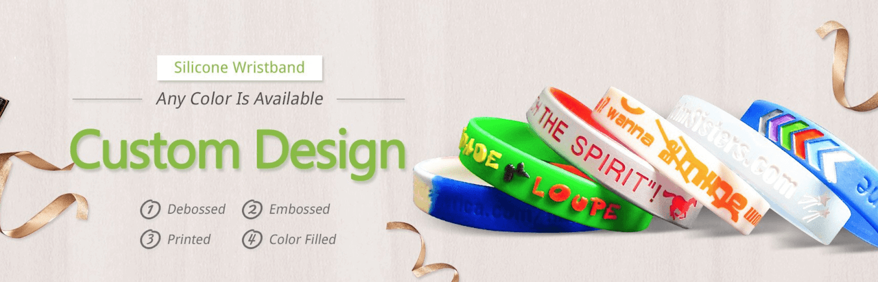 silicone wristbands manufacturer