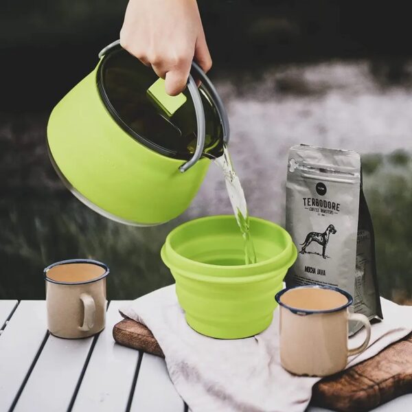 Open Fire Portable coffee tea