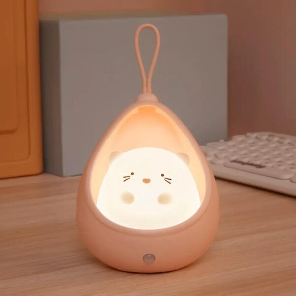 led silicone night lamp